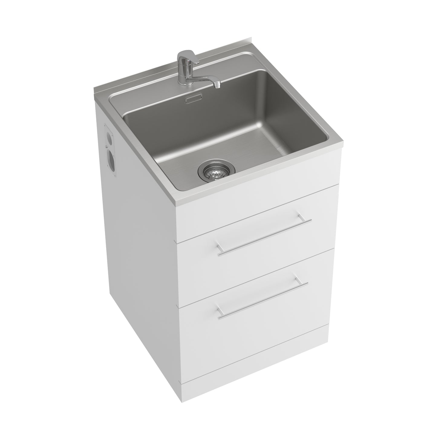 Nova Laundry Tub double drawer 560